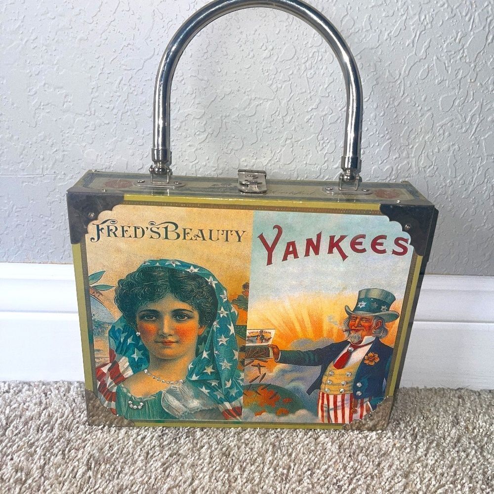Vintage Cigar Box Purse Gently Loved- EVC